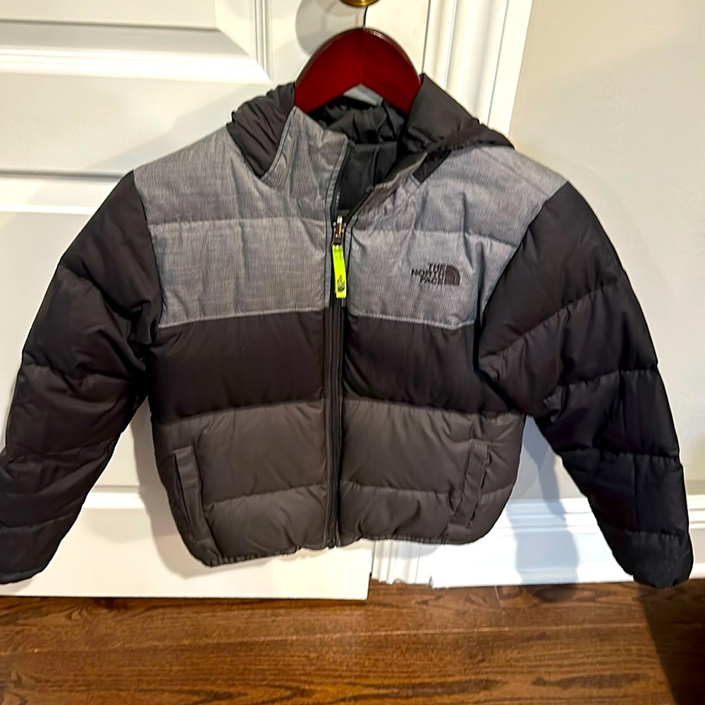 North Face winter reversible jacket. Youth medium